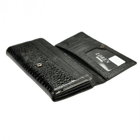 Portofel dama piele naturala negru Loren [6]