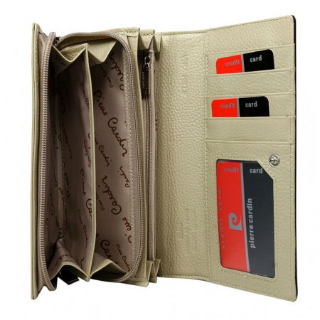 Portofel dama piele naturala Pierre Cardin PORT400 Negru [1]