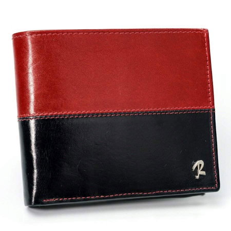Portofel de lux din piele naturala cu protectie RFID - Rovicky PORM107 Rosu [14]