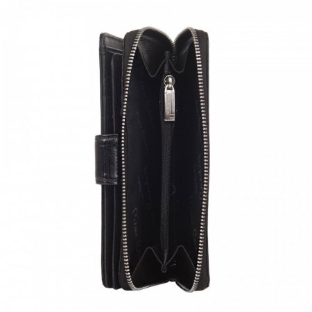 Portofel de lux pentru dama din piele naturala, cu frunze - PORTG003 [5]