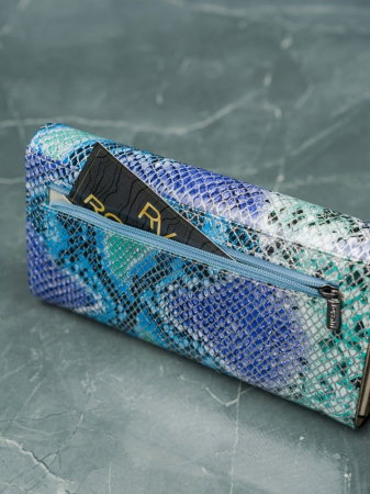 Portofel de lux pentru dama din piele naturala PORTG005 model sarpe [12]