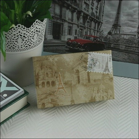 Portofel de lux pentru dama din piele naturala lacuita PORTG006, Albastru [10]