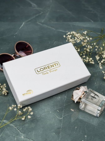 Portofel de lux pentru dama din piele naturala PORTG009 model sarpe, Lila [3]