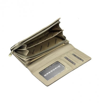 Portofel de lux pt. dama din piele naturala Gregorio PORT512 Rosu [5]