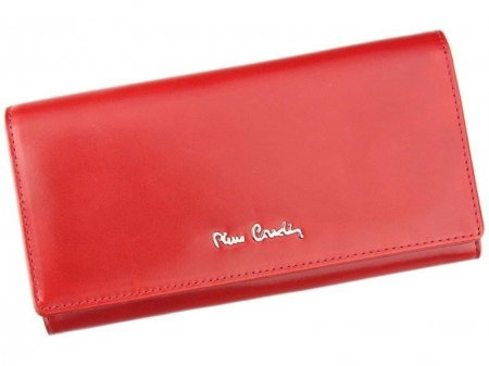 Portofel de lux pt. dama din piele naturala Pierre Cardin PORT600 Rosu [0]