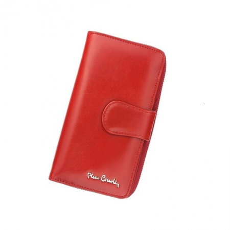 Portofel de lux pt. dama din piele naturala Pierre Cardin PORT602 Rosu [0]