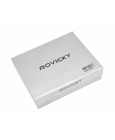 Portofel de Lux Rosu piele naturala Rovicky PORTG036 UNISEX [12]