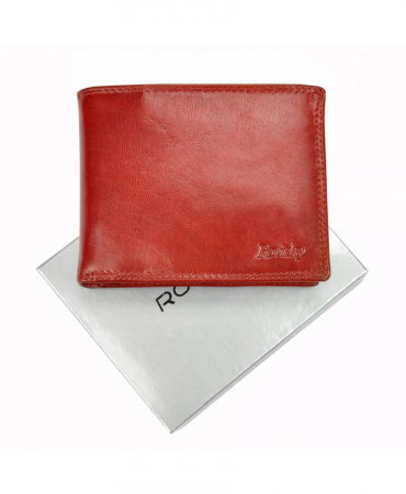 Portofel de Lux Rosu piele naturala Rovicky PORTG036 UNISEX [11]