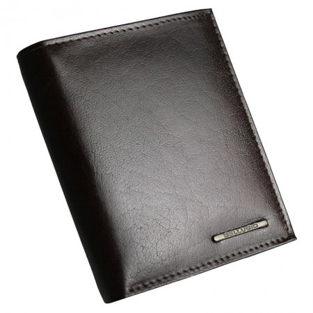 Portofel din piele naturala pentru barbati Bellugio PORM556 Maron [0]