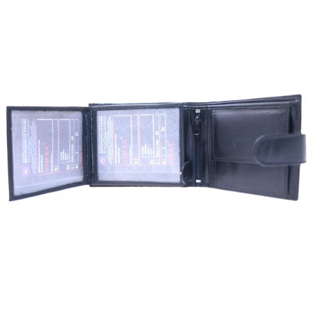 Portofel din piele naturala pentru barbati Vimax PORM554 Negru [2]