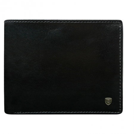 Portofel din piele naturala pt. barbati Rovicky PORM301 Negru [0]