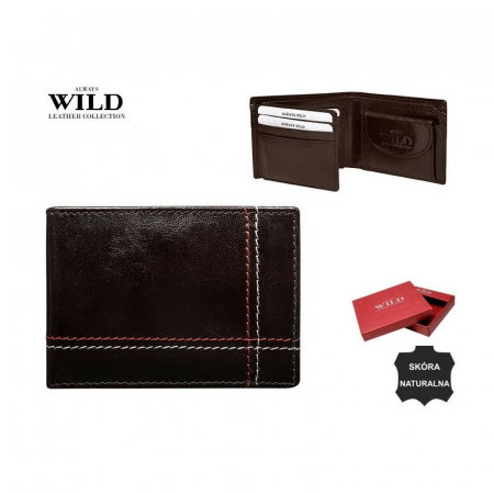 Portofel minimalist din piele naturala PORMG047 [2]