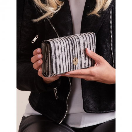 Portofel piele dungat (zebra) pentru femei - Forever Young Forever Young PORT620 [3]