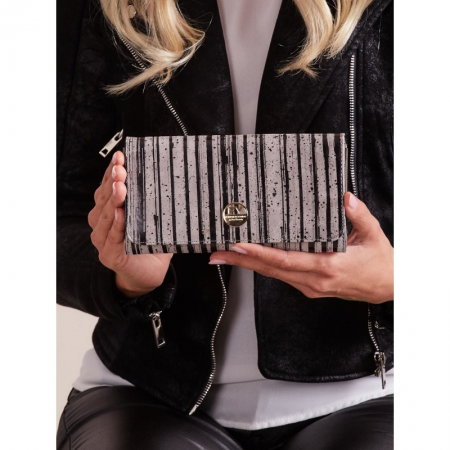 Portofel piele dungat (zebra) pentru femei - Forever Young Forever Young PORT620 [2]