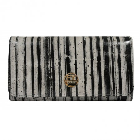Portofel piele dungat (zebra) pentru femei - Forever Young Forever Young PORT620 [0]