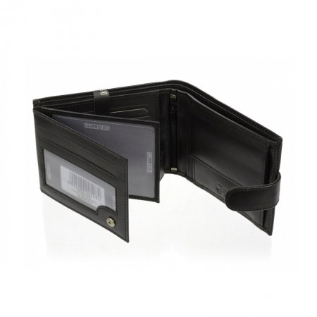 Portofel plat pentru barbati din piele naturala Bellugio PORMZ001  [4]