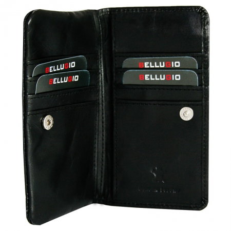 Portofel plat pentru dama din piele naturala Bellugio PORTZ004  [1]