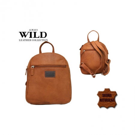 Rucsac piele naturala Wild RUC03 Maron [1]