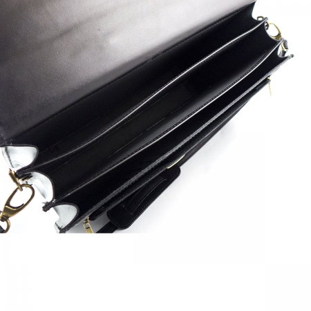 Servieta din piele naturala incapatoare marca Rovicky, Made in Italy - GEA400 [5]