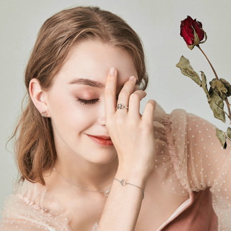 Set argint 925 cu pisicute iubitoare [6]