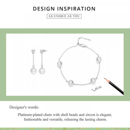 Set argint cu perle [2]