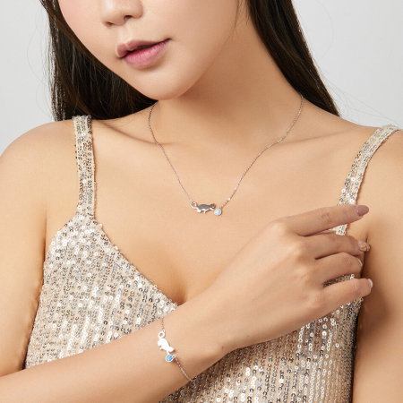 Set argint cu pisica si ghem de opal [1]