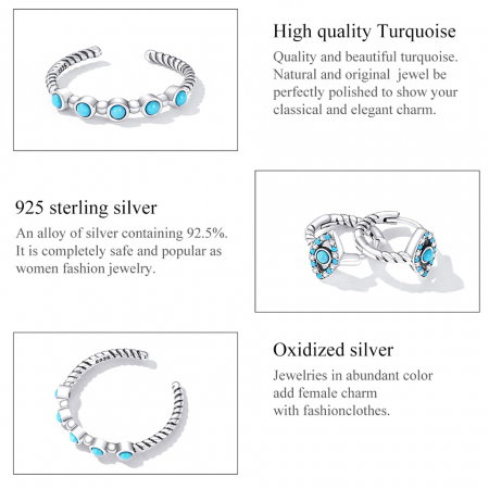 Set argint cu turcoaz [3]