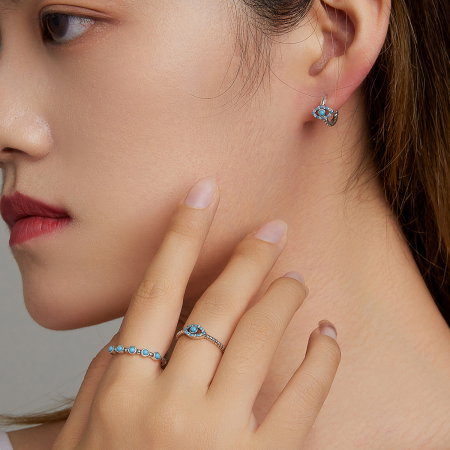 Set argint cu turcoaz [1]