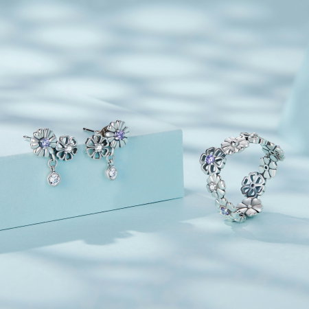 Set argint floral [2]