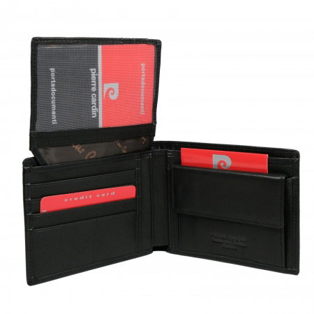 Set cadou barbati din piele naturala (portofel + curea) Pierre Cardin PORM800 [2]