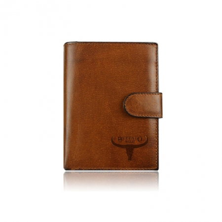 Set cadou barbati (portofel + curea) din piele naturala Wild BuffalO PORM636 [2]