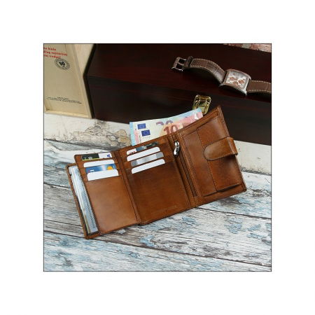 Portofel din piele naturala pentru barbati PORMG001 [8]