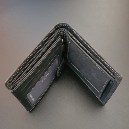 Set cadou barbati Wild BuffalO, portofel si curea din piele naturala, PORMG902 [14]