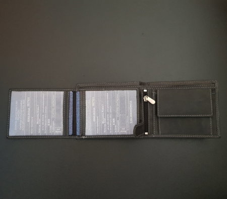 Set cadou barbati Wild BuffalO, portofel si curea din piele naturala, PORMG902 [26]