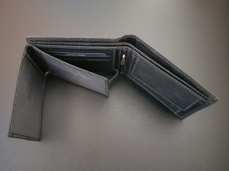 Set cadou barbati Wild BuffalO, portofel si curea din piele naturala, PORMG902 [4]