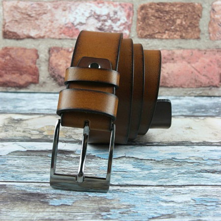 Set cadou barbati (portofel + curea) din piele naturala Wild PORM637 [8]