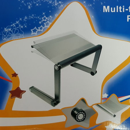 Suport pentru laptop si lectura pliabil din aluminiu [0]