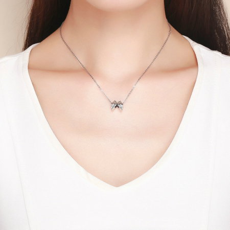 Talisman argint aripi de inger [4]