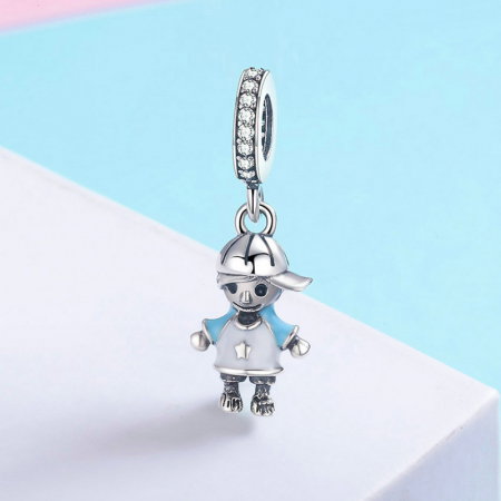 Talisman argint baietel cu sapca [4]