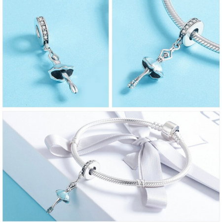 Talisman argint balerina [1]