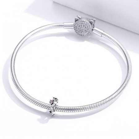 Talisman argint cu flori de cires [3]