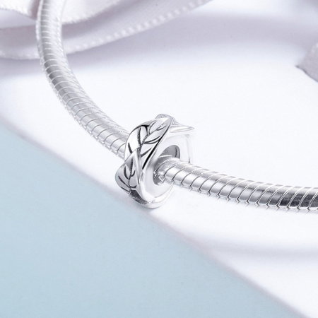 Talisman argint cu frunze [1]