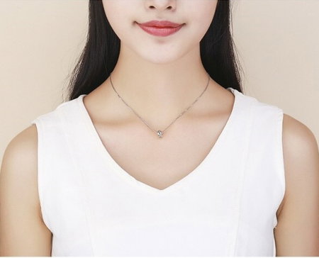 Talisman argint Retro cu frunze [3]