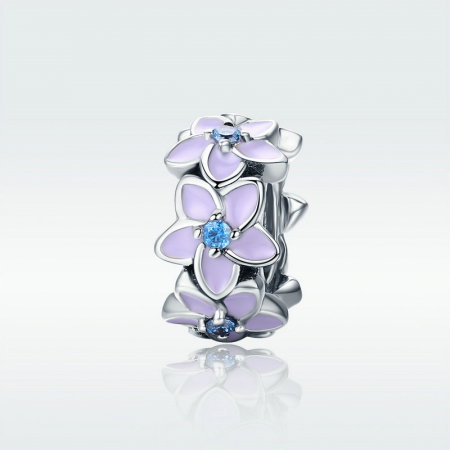 Talisman  argint floare de orhidee [1]