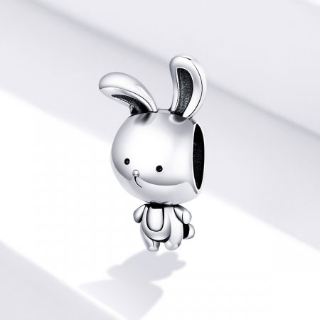 Talisman argint iepuras dragalas [2]