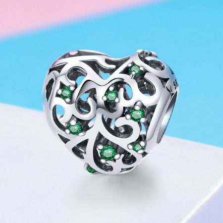 Talisman argint inima cu copacul vietii [6]