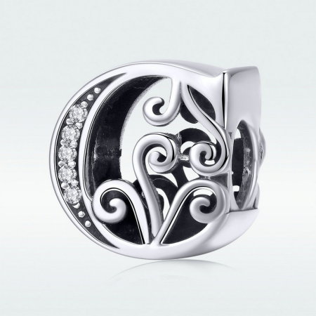 Talisman argint litera C [2]