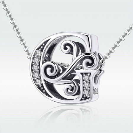 Talisman argint litera G [3]