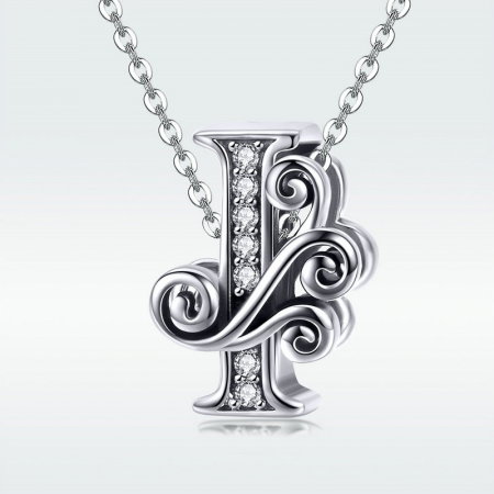 Talisman argint litera I [2]