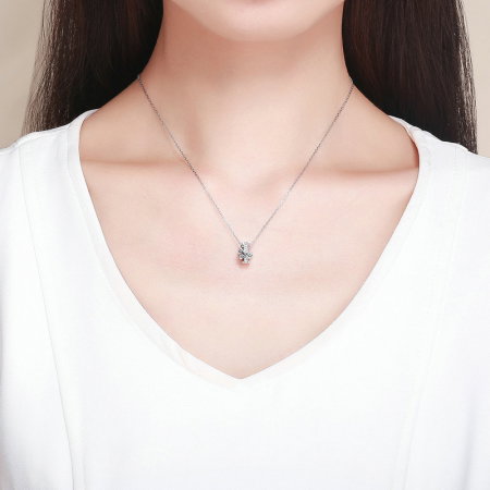 Talisman argint litera I [7]